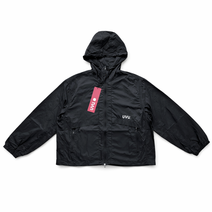 UVU Windbreaker Jacket - Black