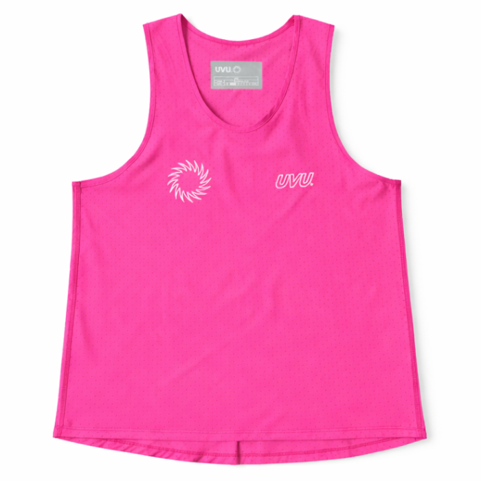UVU Running Tank-Top - Neon Pink