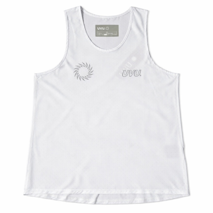 UVU Running Tank-Top - White