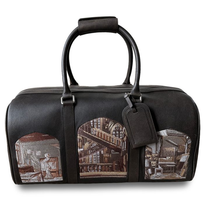 Derschutze Gallery Leather Duffle Bag - Black