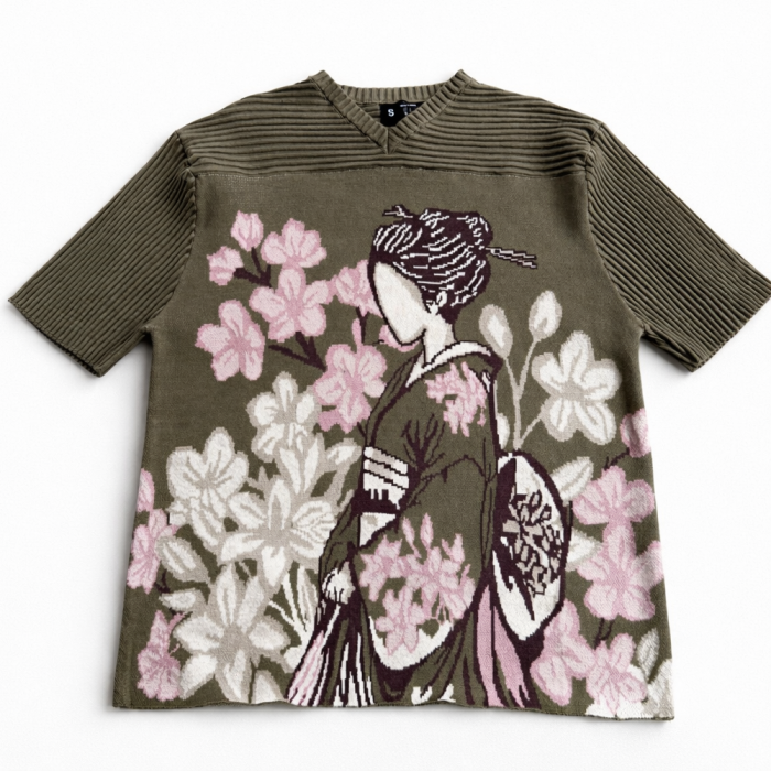 Derschutze Yakuza V2 Knitted Jersey - Khaki