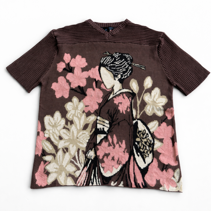 Derschutze Yakuza V2 Knitted Jersey - Brown
