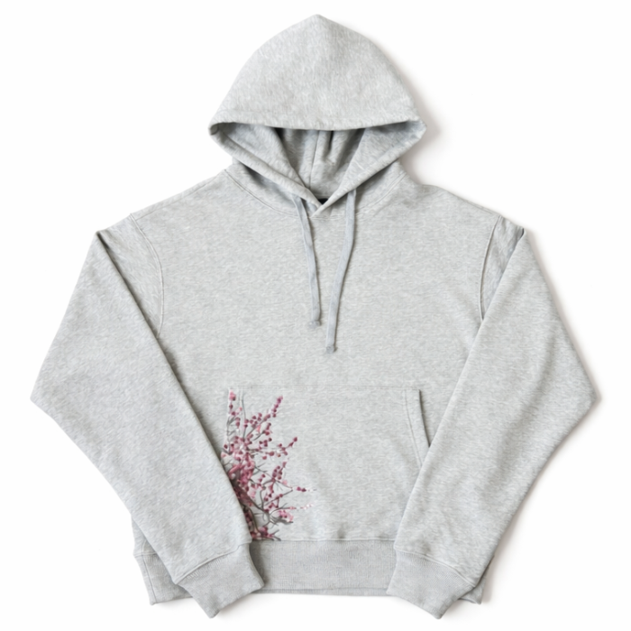 Derschutze Cherry Blossom V3 Hoodie - Grey