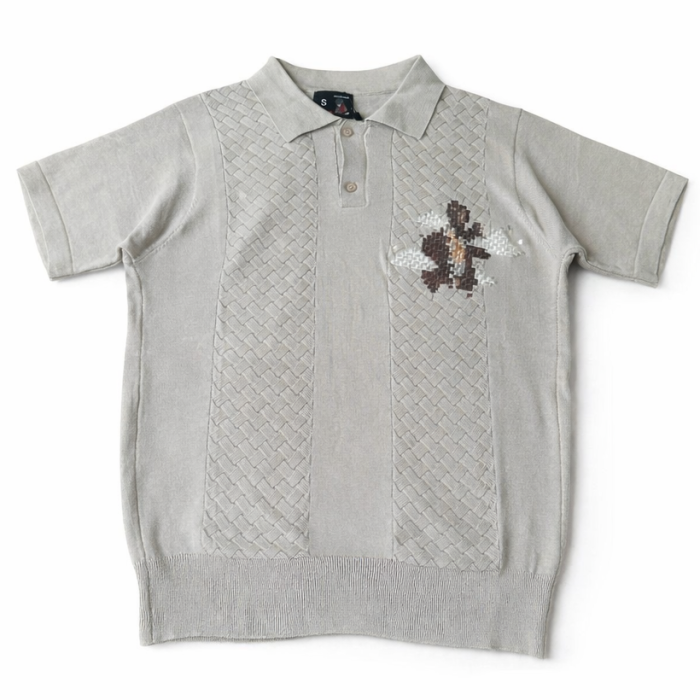 Derschutze On Air Polo Knit T-shirt - Beige