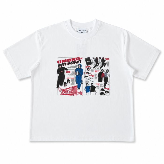Mertra x Umbro Catalogue T-Shirt - White