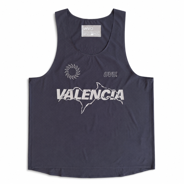 UVU Valencia Running Tank-Top - Dark Grey