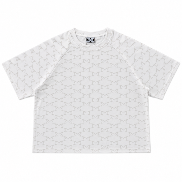 Mertra Butterfly Monogram T-Shirt - White