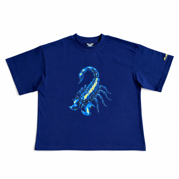 Mertra Scorpion T-Shirt - Blue